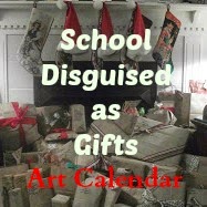 School Disguised as Gifts: Art Calendar