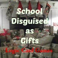 School Disguised as Gifts: Logic Card Games