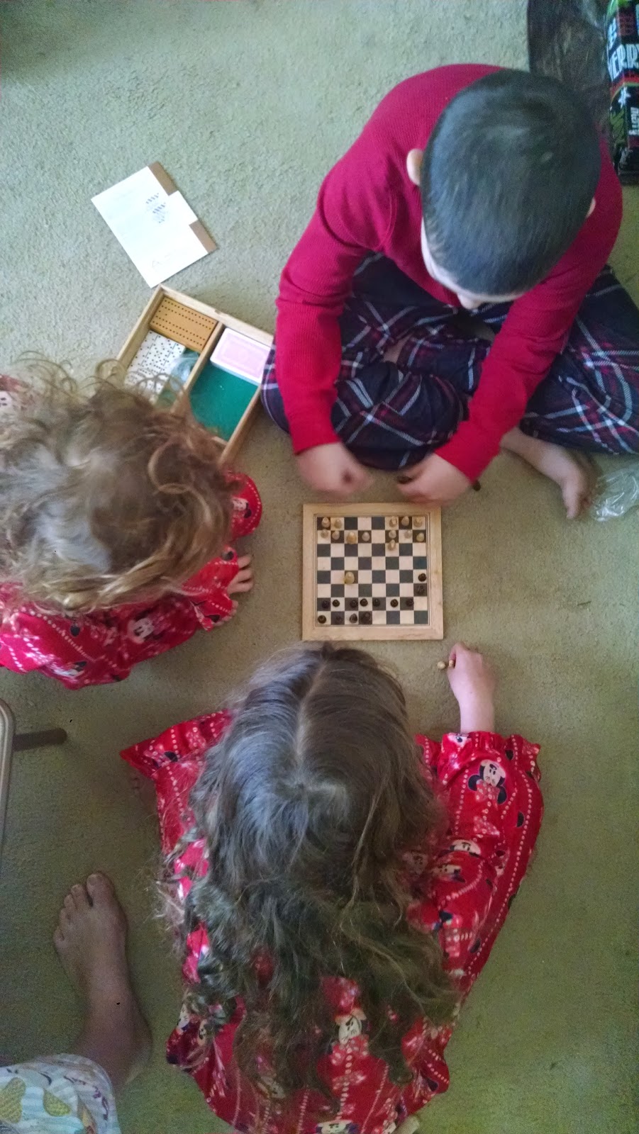 Wordless Wednesday:  Three for chess?