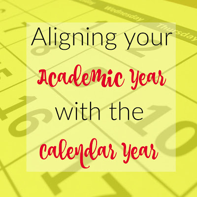 Aligning your Academic Year with the Calendar Year