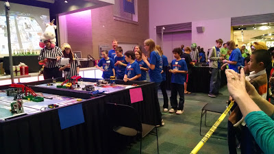 Wordless Wednesday: First Lego League Competition