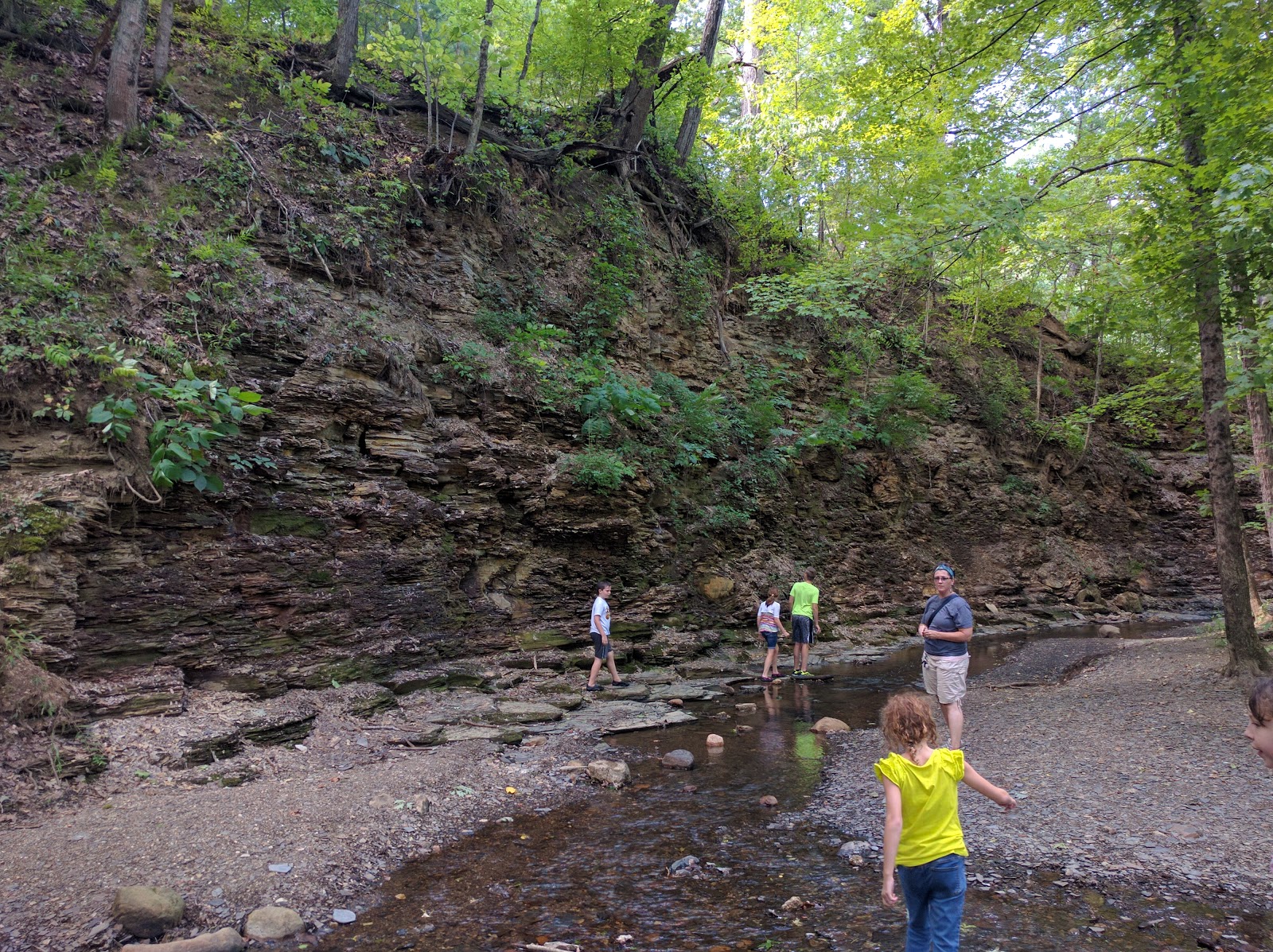 Wordless Wednesday: Creeking at Shale Hollow with Friends