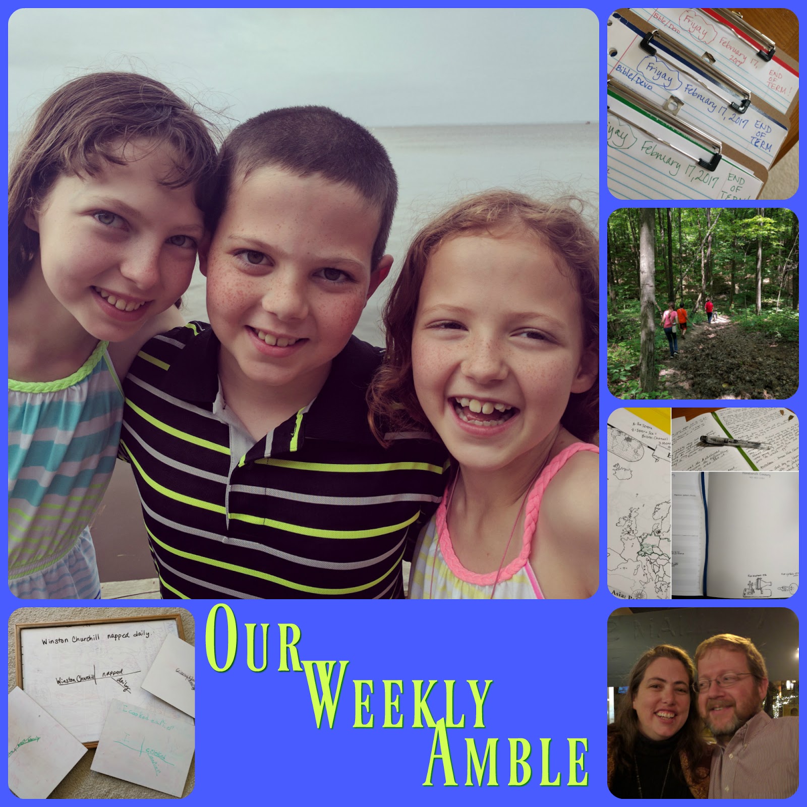 Our Weekly Amble for March 6-10, 2017